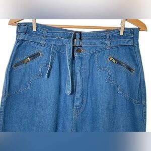 True Vintage Lerner 1970s 18x33 (not plus size) flare bell bottoms denim jeans